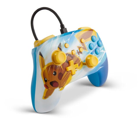 Manette Filaire Switch Rouge Pikachu Charge
